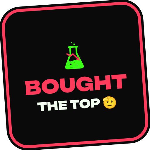BOUGHT THE TOP sticker