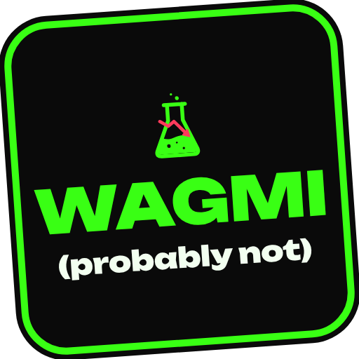 WAGMI probably not sticker