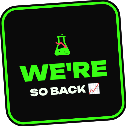 WE'RE SO BACK sticker